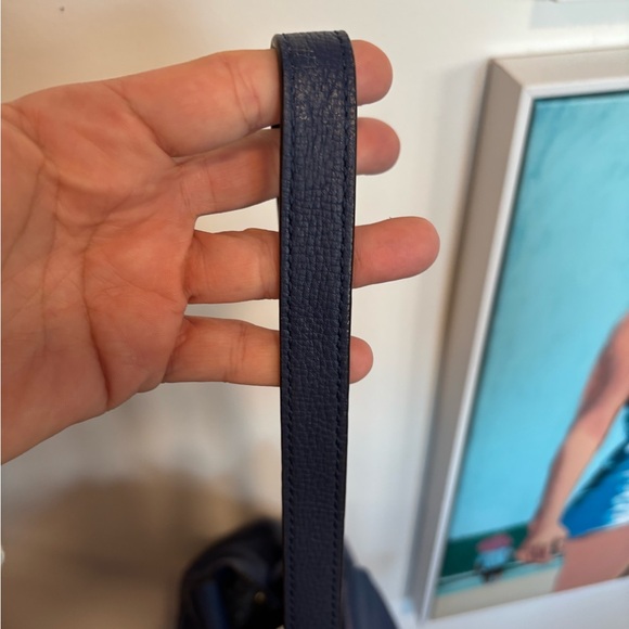 Like new Kate Spade Bag Blue Leather - Picture 8 of 14